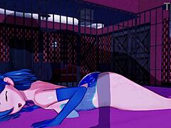 In this 3D hentai, the horny Indian babe with huge tits and big ass rides for a creampie orgasm.