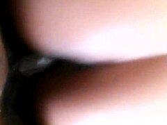 Ebony pussy creampied