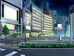 fox girl gives epic morning blowjob in anime game