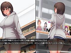 Hentai game with creampie ending - A night's walk part 1