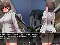 I walked at night for creampie in hentai