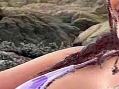 Draw Hot Woman In Bikini On Beach And Jerk Off!
