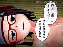 This 3D hentai captures Salad and Hinata in action.