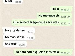 My girlfriend is so hot on the phone, part 2 of our web chat fun