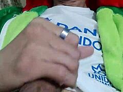 Hell yeah! Young tattooed guy jerks his cock so hot!