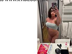 Muscle Princess Ivana's solo POV show of muscle worship