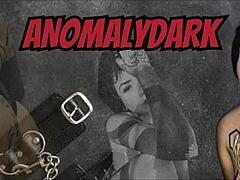 watch this shibari session with latina anomaly dark, focusing on her small tits