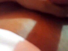 Feeling so horny, I jerked off and came hard at home.