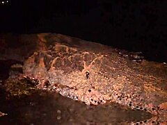 African Pornstar Novinha Masturbates Big Ass To Orgasm And Squirt On Beach