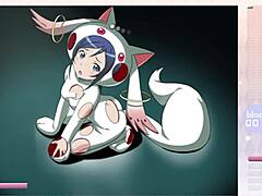 aragaki ayase strips and rips clothes during arkanoid game?