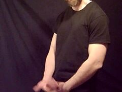 Gay Man Intensely Jerking Off His Monster Cock With Toys Until Cum