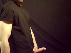 Gay Man Intensely Jerking Off His Monster Cock With Toys Until Cum