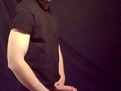 Gay Man Intensely Jerking Off His Monster Cock With Toys Until Cum