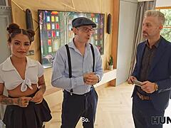 my bad, her shaved pussy's worth it!