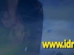 Jo teases solo on cliff edge.