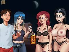 Summertime Saga episode 115 features small tits in a fun game adventure 😏🎮