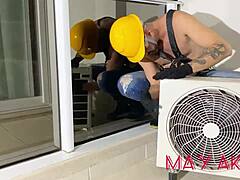 May Akemi Hires Man for Full Anal Service