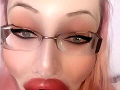 Give me all your money! Follow my jerk off instructions as your goddess in glasses.