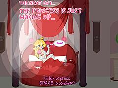 Peach’s untold tale: an erotic anime game with big-boobed Peach