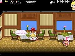 Peach’s untold tale: an erotic anime game with big-boobed Peach