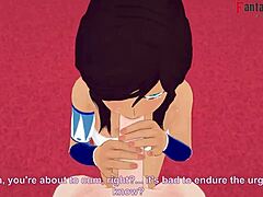 Avatar Korra Delivers Perfect Blowjob with Intense Emotion