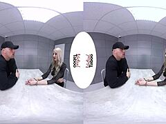 Virtual taboo – she gets free sex in VR porn
