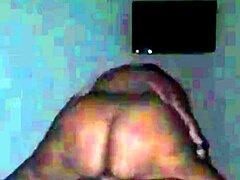 Claudia rides in reverse cowgirl, her fat ass bouncing as she reaches orgasm.