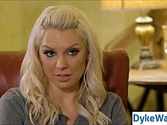 Two lesbians engage in intense anal sex and assfucking.