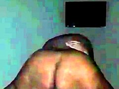 Claudia rides in reverse cowgirl, her fat ass bouncing as she reaches orgasm.