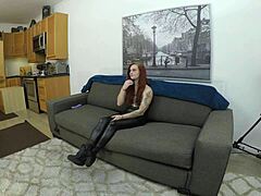 Hey, Daisy Marie is getting her redhead ass fucked hard in this anal scene.