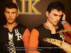 Being A Dik Chick Route 58 Throwing Dildos At The Jocks In 3D Anime