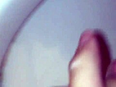 Blue soap and piss fetish in underwear