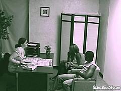 Black Couple Secretly Fucked Rush At The Office