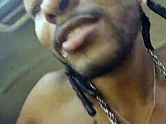 Wild Car Orgy with Blonde Friend and Three Hung Studs