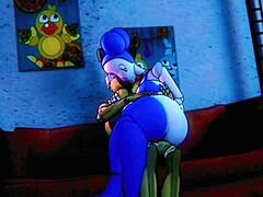 What is Ballora's life in this cartoon?