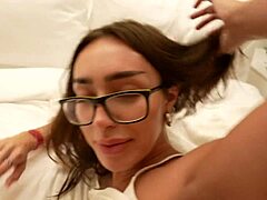 Sisi Rose rims Teddy Tarantino's tight asshole with lollipop.