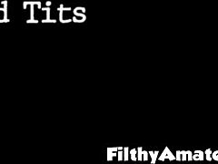 two milfs with big boobs, how many times can you cum?