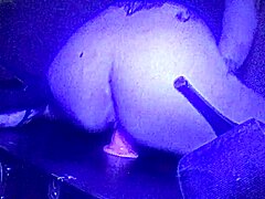 Mallory Knots rocks homemade solo double penetration with toys