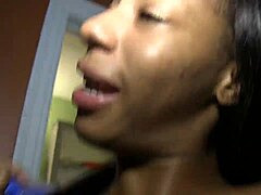 petite freaky redbone getting fucked hard at the traphouse