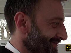 watch this real busty milf suck that cock