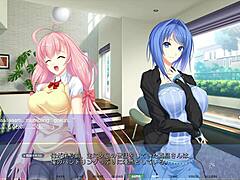 Pounding Hard in Pool with Anime Babe