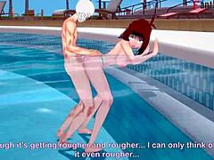 Anzu Mazaki Fucking Hard On The Pool 4 Yu-Gi-Oh Ahegao Step Bikini Tea Gardner Full Fantasyking3