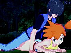 Misty and May have intense sex in this Pokemon hentai scene