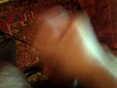 Chilean stud's solo performance with octagon cucumberCumshot tribute