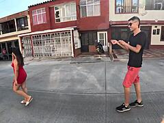 Colombian couple films hot action for quick cash