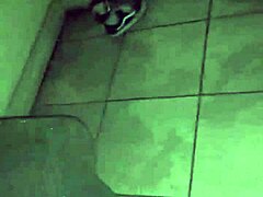 the horny white slut masturbates to big cock.