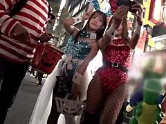 Yo, Check This Japanese Bunny Babe Shaking Her Sexy Butt for Halloween! 🐰