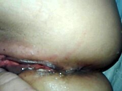 Hot wife squirts while eating her pussy POV