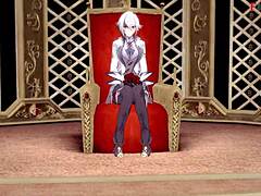 Arlecchino MILF in Intense POV Promo from Genshin Impact Fantasy