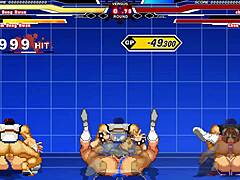 Chun-Li Faces a Wild 6P Encounter in Hentai